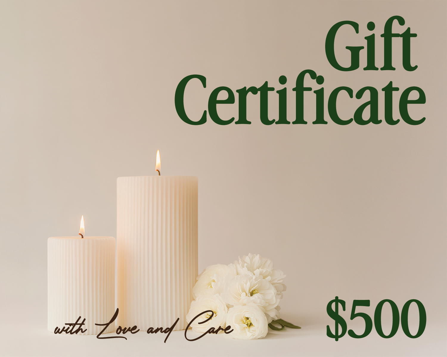 Gift Card ($500)